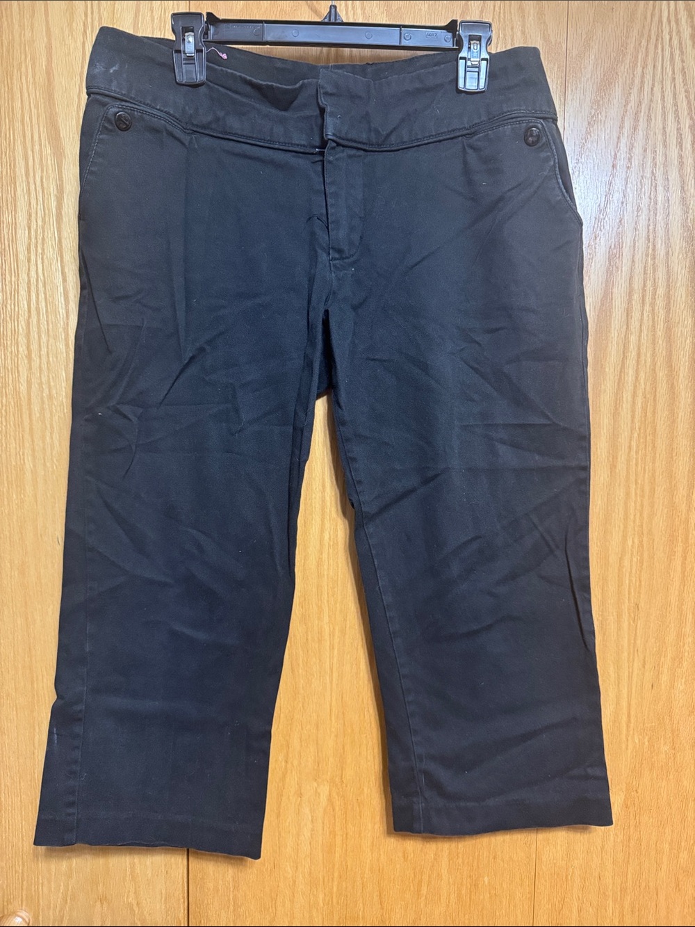 Xhilaration Black Cropped Women’s Chinos